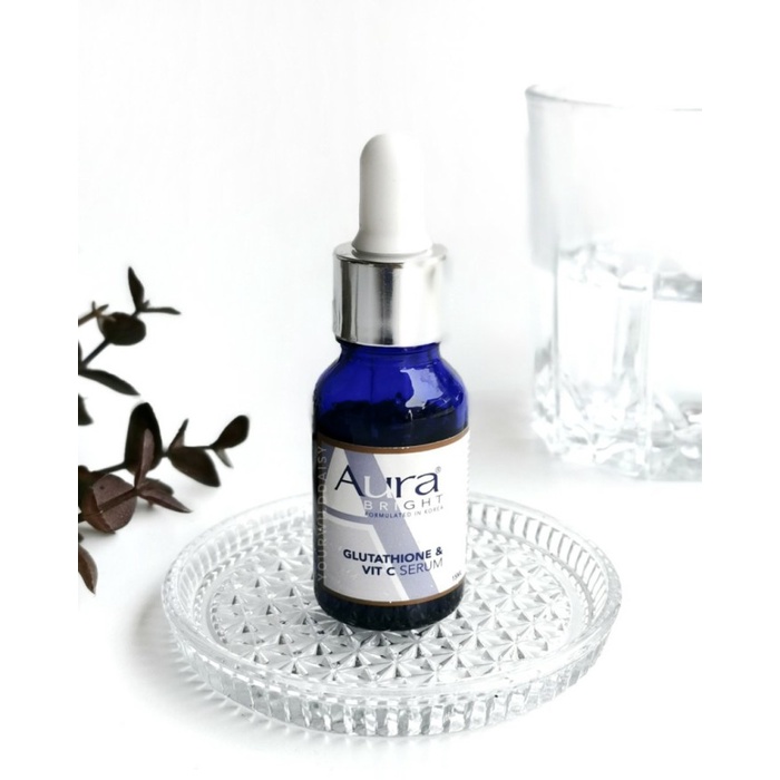 Treat Aura Bright Gluthathione N Vit C Serum - Serum Vit C Wajah Aura Bright
