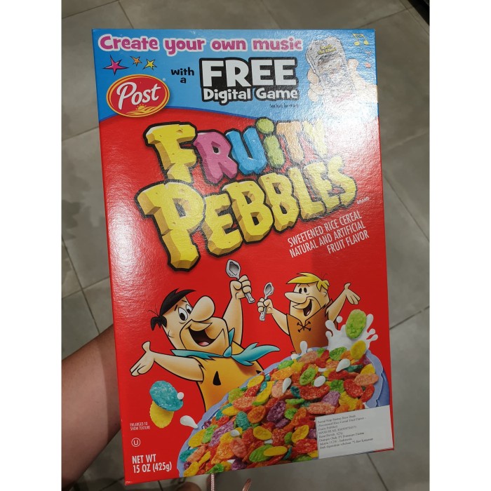

Sereal Promo!! Fruity Pebbles