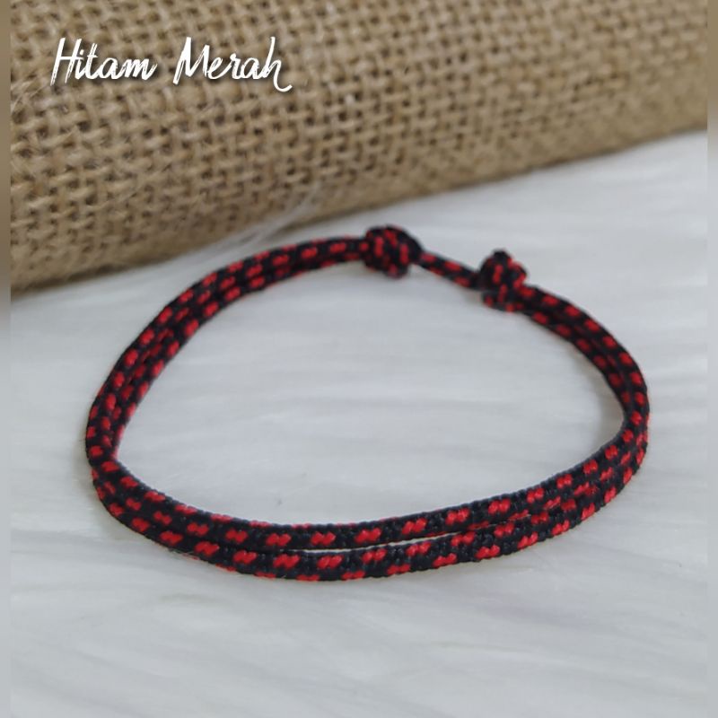 Gelang Tali Simple Prusik Tali Gunung Outdoor