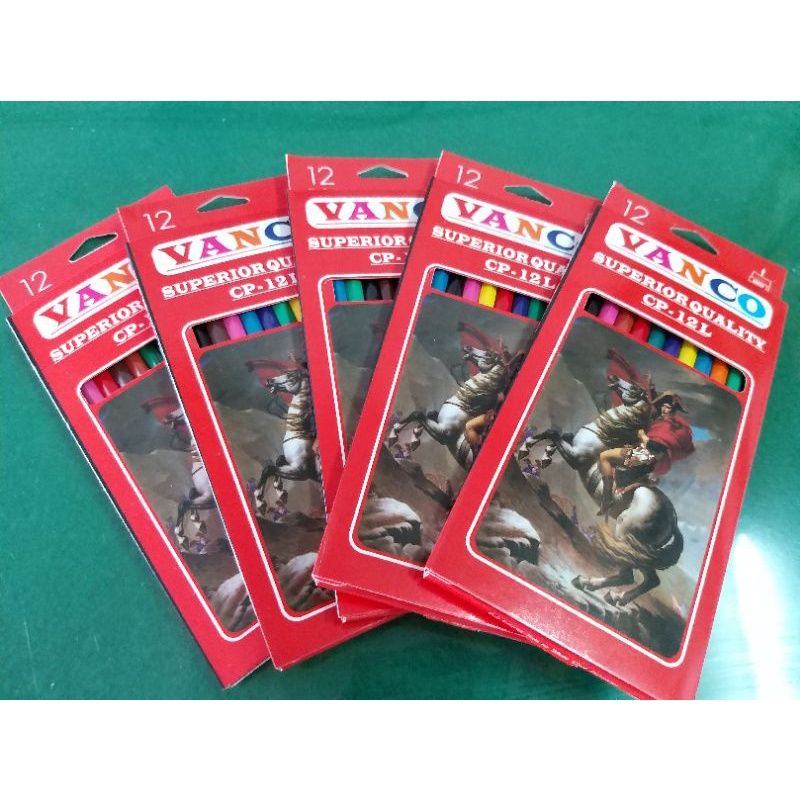 

PENSIL 12 WARNA PANJANG VANCO CP-12L BERKUALITAS / PENSIL WARNA PANJANG