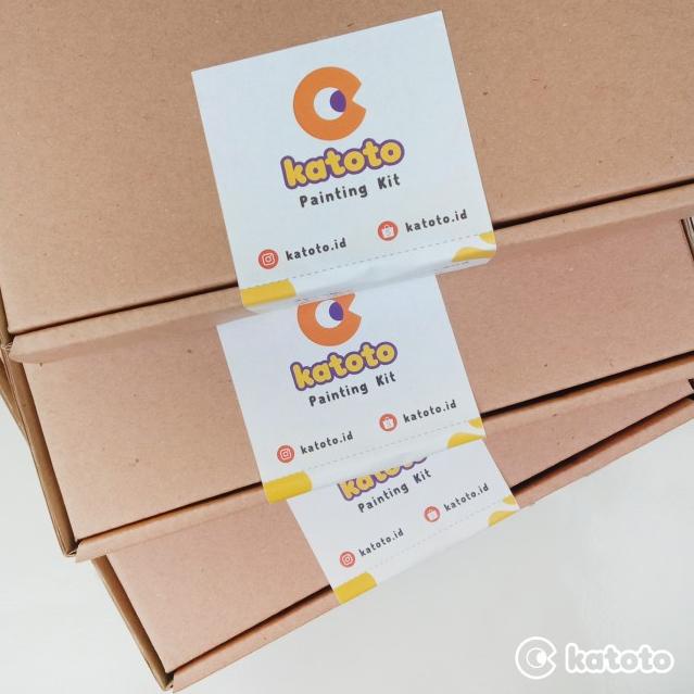 

PAINT BY NUMBER. PAKET MELUKIS DINOSAURUS UNTUK ANAK. DINOSAURS SERIES - Dino Tricera