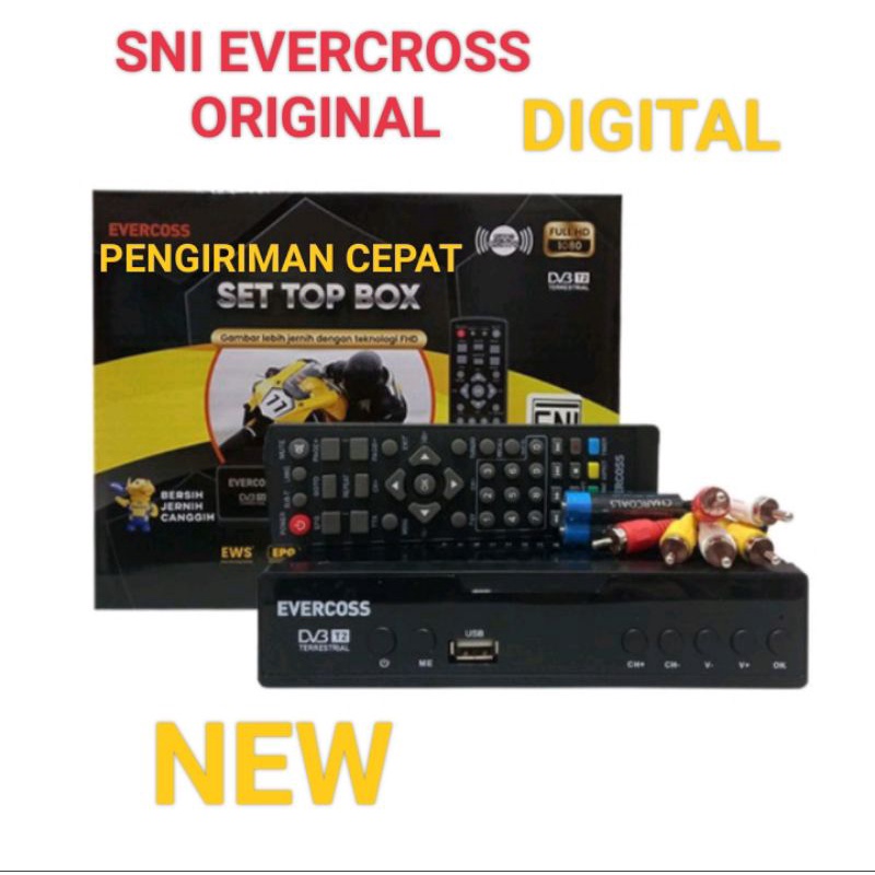 Set top box EVERCOSS Set Top Box Luby set top box tv digital