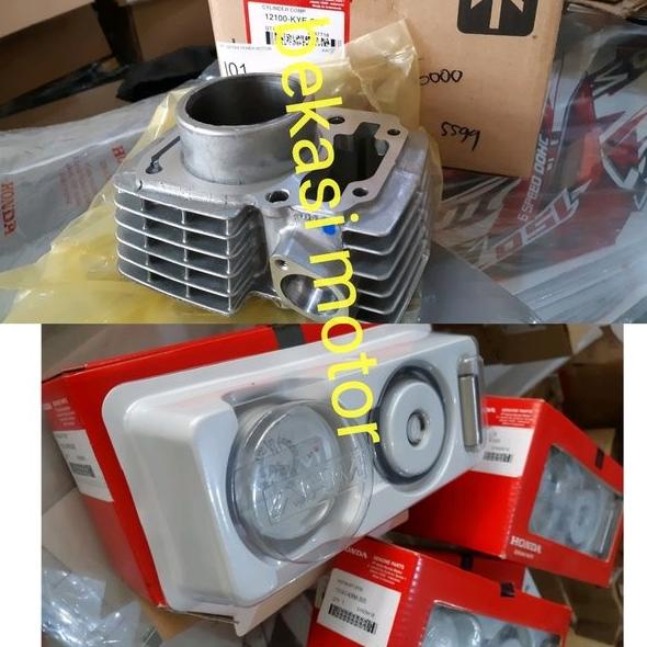 promo Motor Sparepart Motor cylinder blok piston set honda CRF 150 verza new