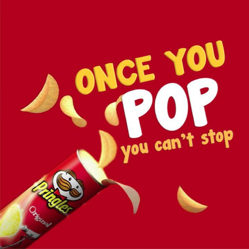 Pringles Potato Crisps / keripik / kripik kentang 107 gr