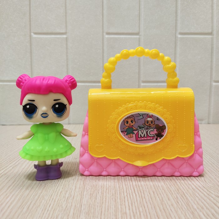 mainan tas anak LOL boneka