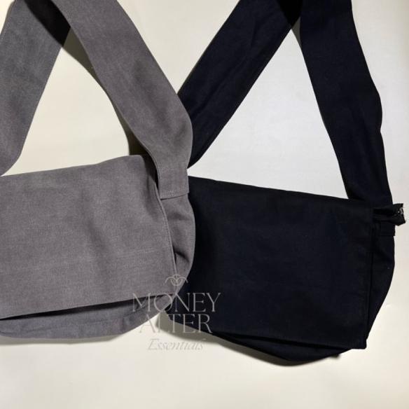 LONDON BAG / Tas Selempang Canvas / Canvas Sling Bag - Army
