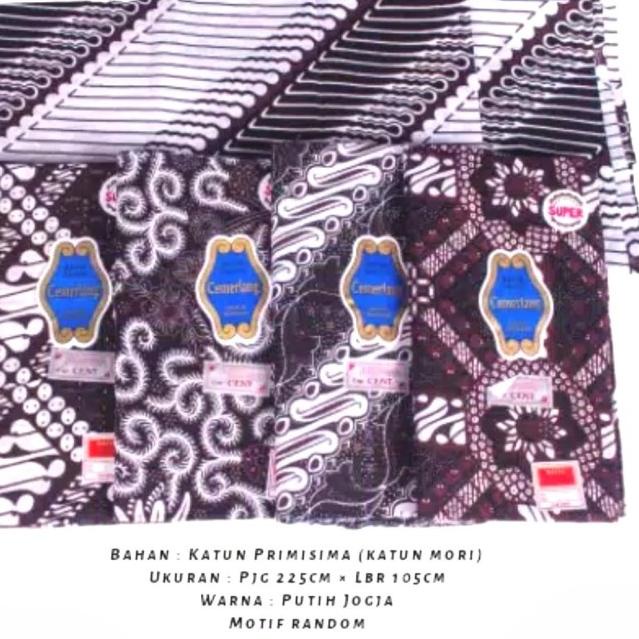 Jarik Batik Putihan CEMERLANG