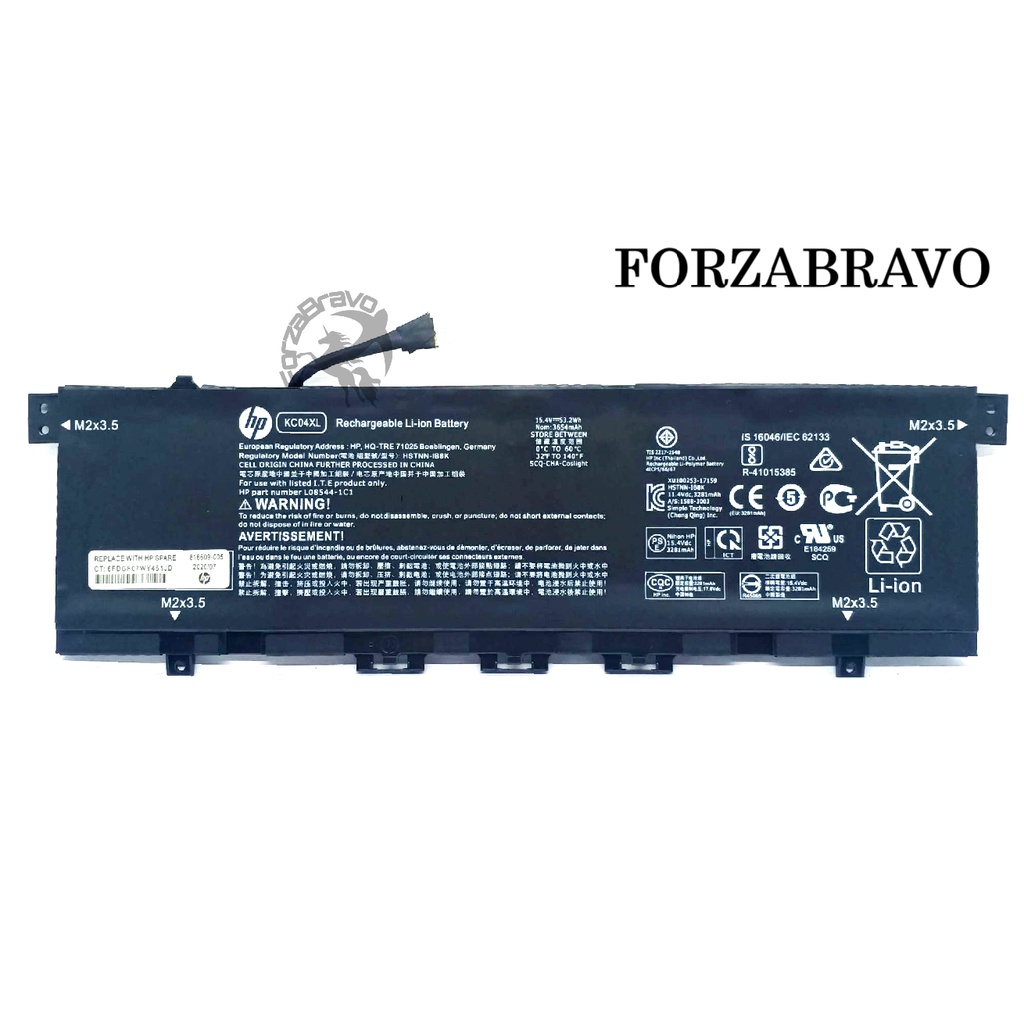 Original Baterai Battrey Batre Laptop HP Envy x360 13-AR 13-AR0008AU 13-AR0009AU KC04XL