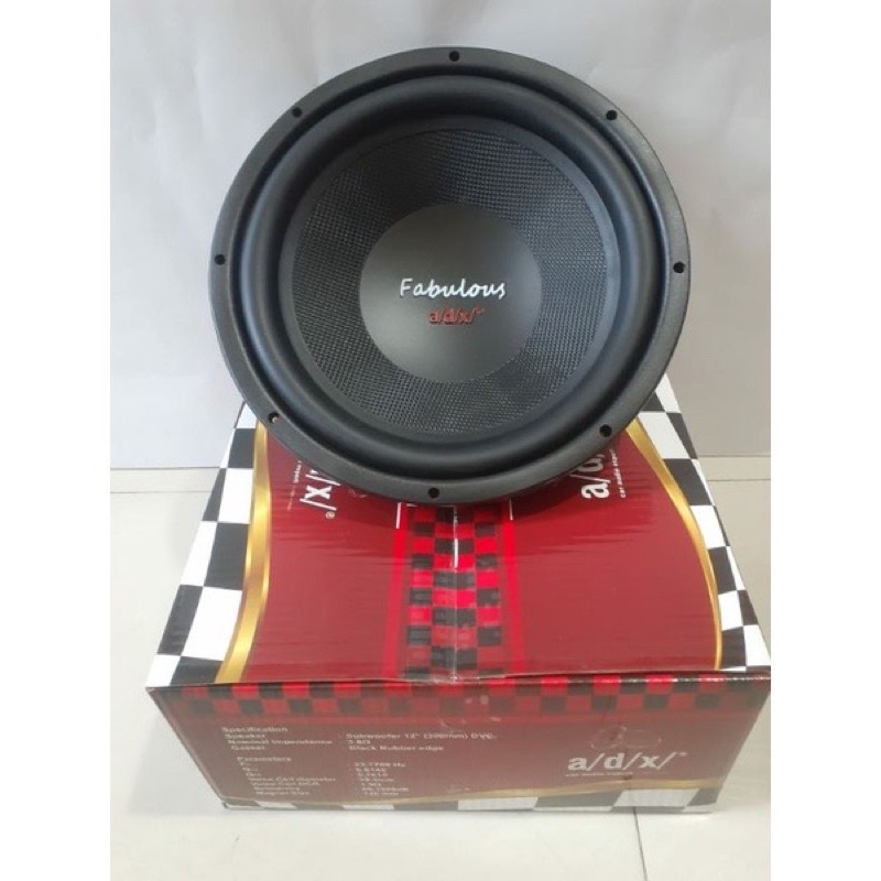 Subwoofer mobil ADX Fabolous 12 inc DOUBEL COIL