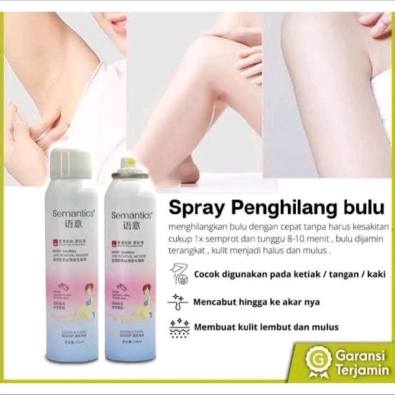 US216 Spray Penghilang Bulu Ketiak Bulu Kaki Serbaguna By Toko Haji Usman