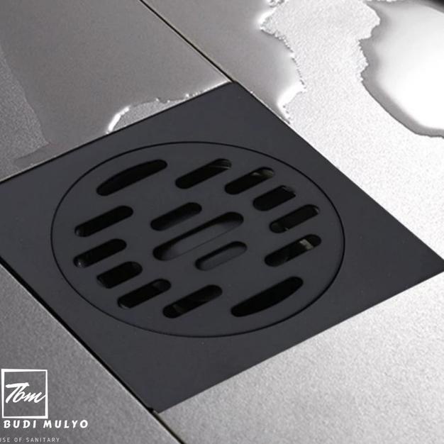 FLOORDRAIN LANTAI KAMAR MANDI HITAM