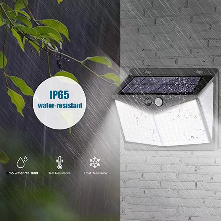 Topspot Solar Outdoor Lights Pack Motion Sensor Outdoor Light IP65 Waterproof Sensor induction Solar Lights high quality Security Light 228 LED with 3 Lighting Modes Solar Powered Light for Garden Garage