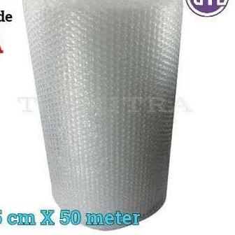 

BUBBLE WRAP 1,25 M X 50 M / PLASTIK BUBBLE WRAP / GELEMBUNG BLE