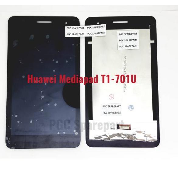 Paling Laris Original OEM LCD Touchscreen Fullset Huawei Tablet 7" Mediapad T1-701U - Tab T1-701UA  