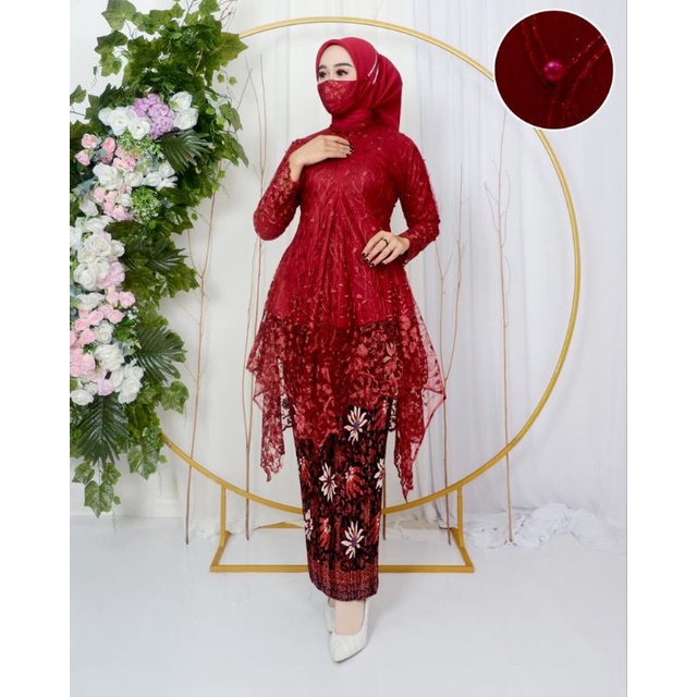 KEBAYA TUNIK TILLE JUBRAI| KEBAYA BUSUI| KEBAYA| KEBAYA TUNIK WISUDA| SETELAN KEBAYA KONDANGAN| OUTFIT BAJU PESTA| KEBAYA PESTA| KEBAYA MODERN| KEBAYA WANITA| SET KEBAYA FAVORITE