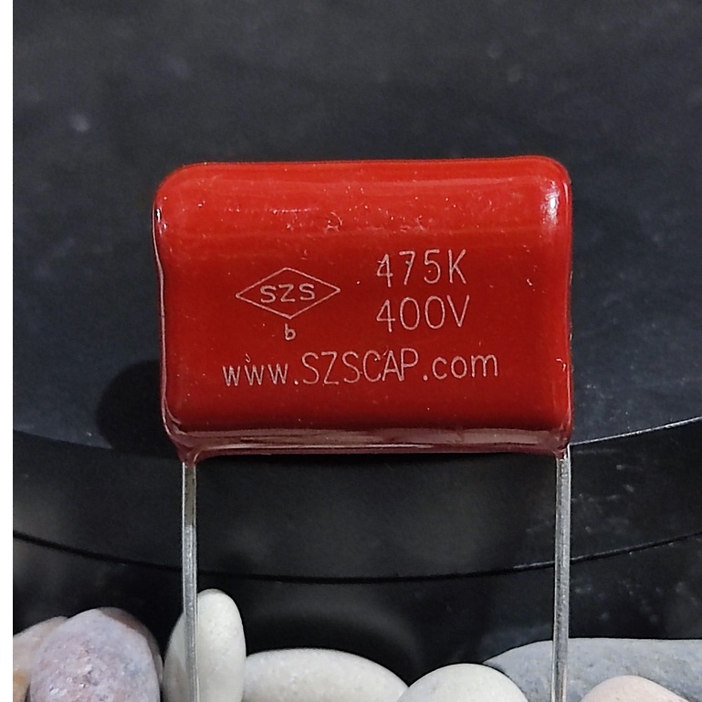 Komponen 475K400v 475k400 kapasitor  mesin las