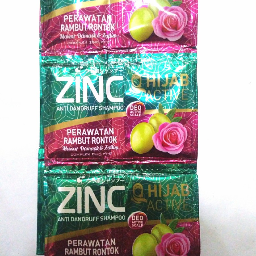 Zinc Shampoo renceng ( 12pcs@10ml)