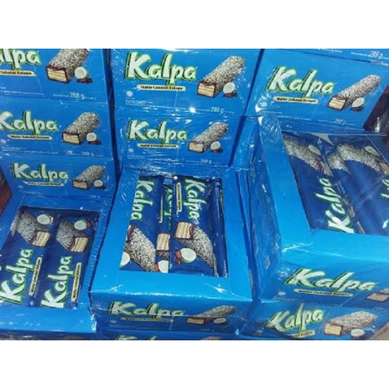 

Wafer Kalpa Cokelat Kelapa 1 Box Isi 12pcs