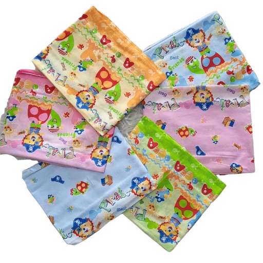 6 pcs Bedong Bayi Flanel 120cm, Bedong Murah, Bedong Baby Newborn