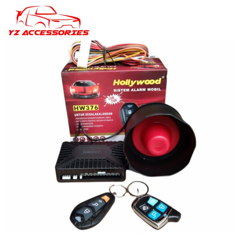 Alarm Mobil Anti Maling Model Remote Universal Hollywood