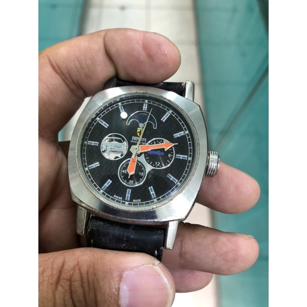 jam tangan ferrari automatic sport chrono aktiv jam tangan pria