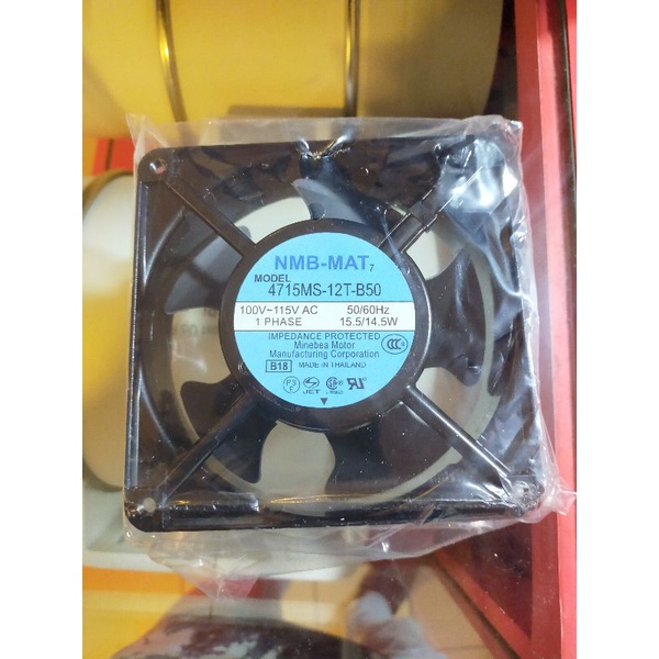 NMB-MAT 4715MS-12T-B50 AC 110V 1PHASE 50-60HZ / AXIAL FAN NMB-MAT