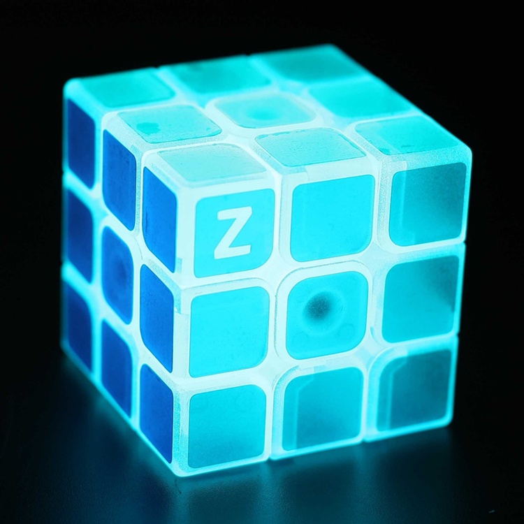 Mainan Edukasi Puzzle Rubik 3 004 3 ^ 3 Luminous Glow in the Dark