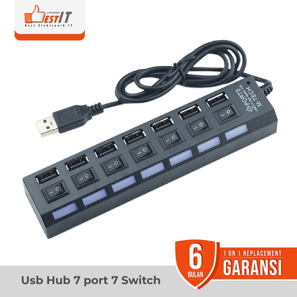 USB HUB 7 PORT 7 SWIT / USB HUB 7 PORT 7 SWIT SAKLAR