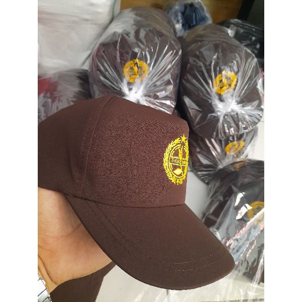 Topi pramuka bordir 10pcs