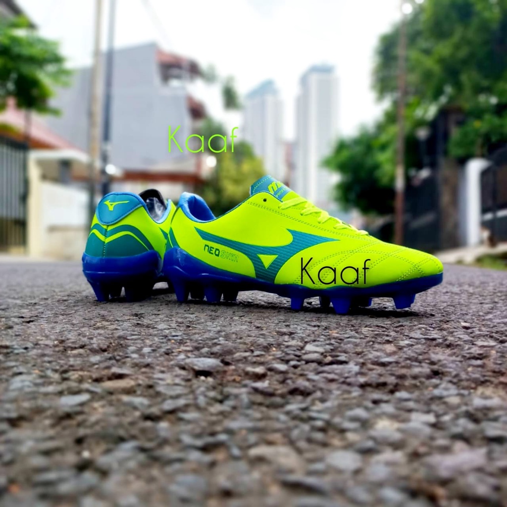SEPATU BOLA MIZUNO NEO SHIN FG HIJAU L SEPATU FUTSAL L BOLA MIZUNO ORIGINAL BRAND BEST SELLER