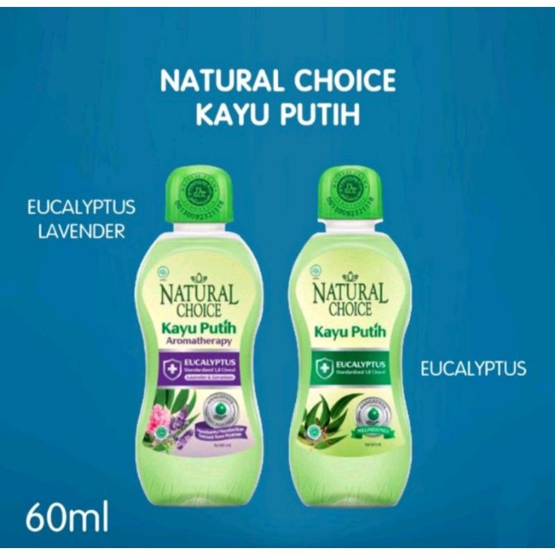 Natural Choice Minyak Kayu Putih 60 ml (2 Varian)
