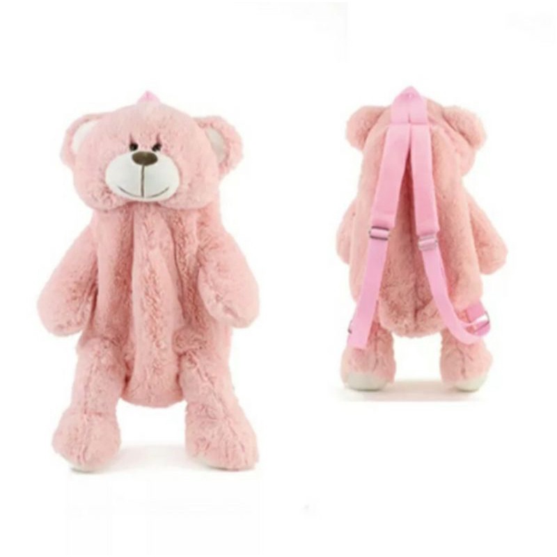 dem_sare / DS1173  Tas Ransel Beruang Tedy Bear Bulu Lucu Imut Gemoy Tas Ransel Wanita Fashion Boneka Beruang