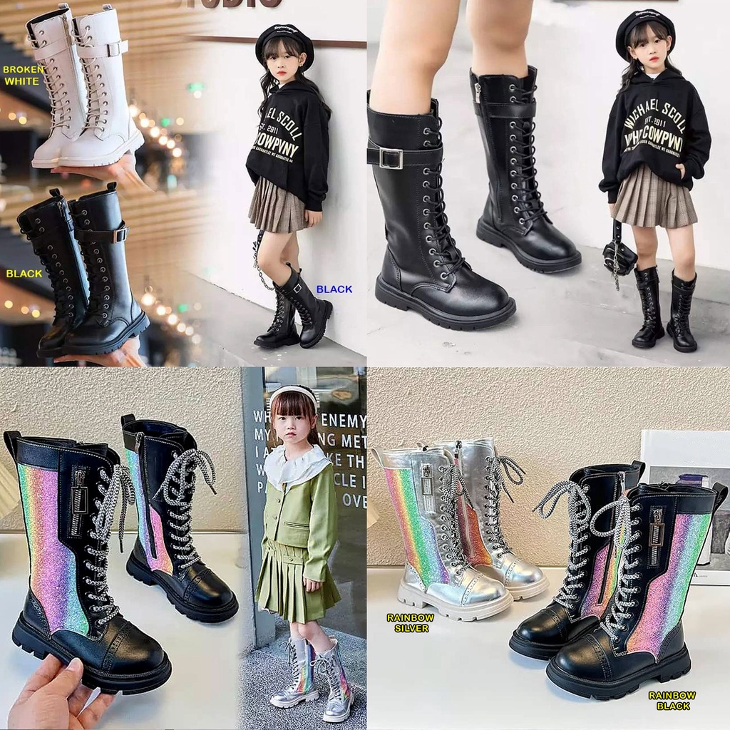 Sepatu Boot Anak Perempuan Fashionable