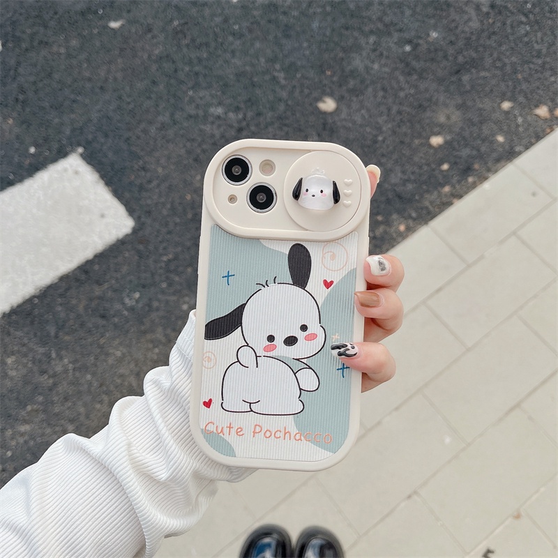 Case Pelindung Kamera Anti Jatuh Motif Kartun Untuk iPhone 14 12 13 Pro max 11