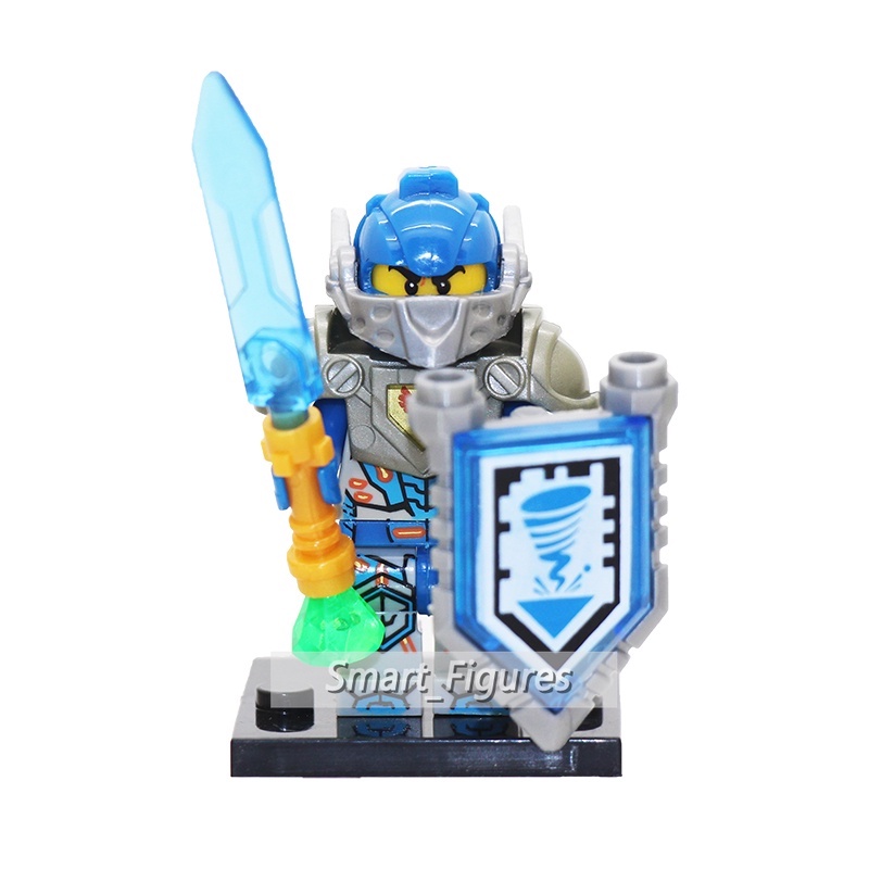 Nexo Knights Mainan Action Figure Minifigures Lance Richmond Macy Clay Aaron Lavaria Beast Master Untuk Hadiah JR807