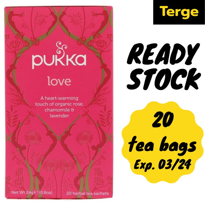 

TEH PUKKA HERBS VARIOUS FLAVOR ANEKA RASA 20 HERBAL TEA SACHETS