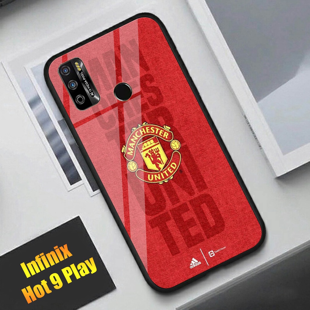 Softcase Kaca For INFINIX HOT 9 PLAY - Case Handphone INFINIX HOT 9 PLAY [T81].