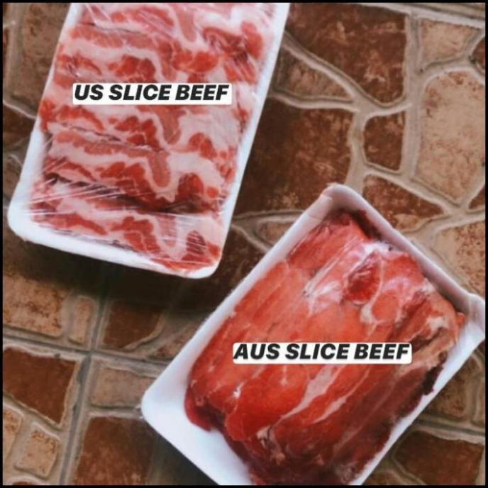 

NEW AUS SLICE BEEF PREMIUM - (1 KG) READY STOK RTR6464RT