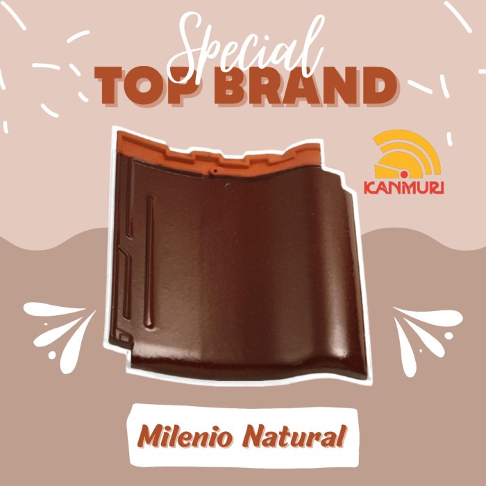 Genteng Kanmuri Milenio Natural / Promo Genteng Murah
