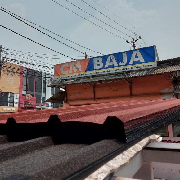 Atap Spandek Pasir 0,30 - Merah