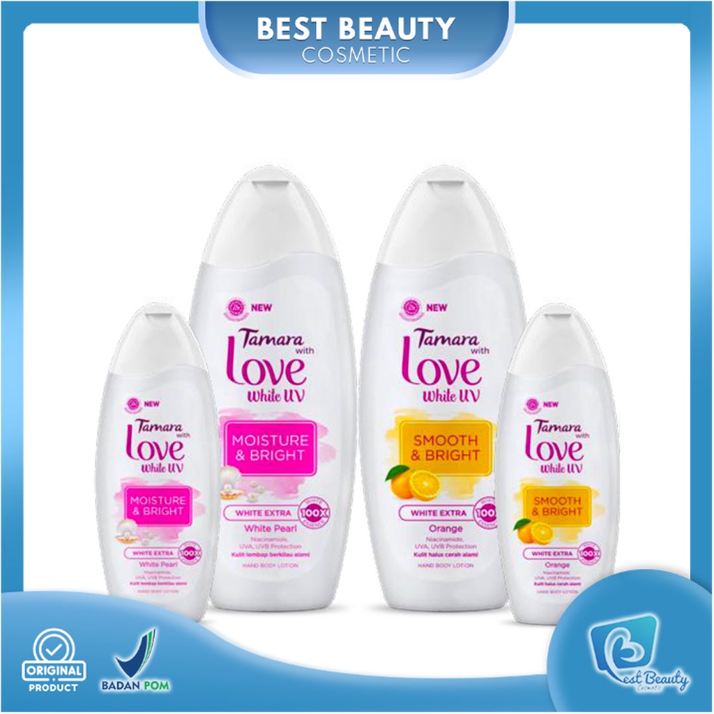 ★ BB ★ Tamara with Love White UV Hand Body Lotion 95ml