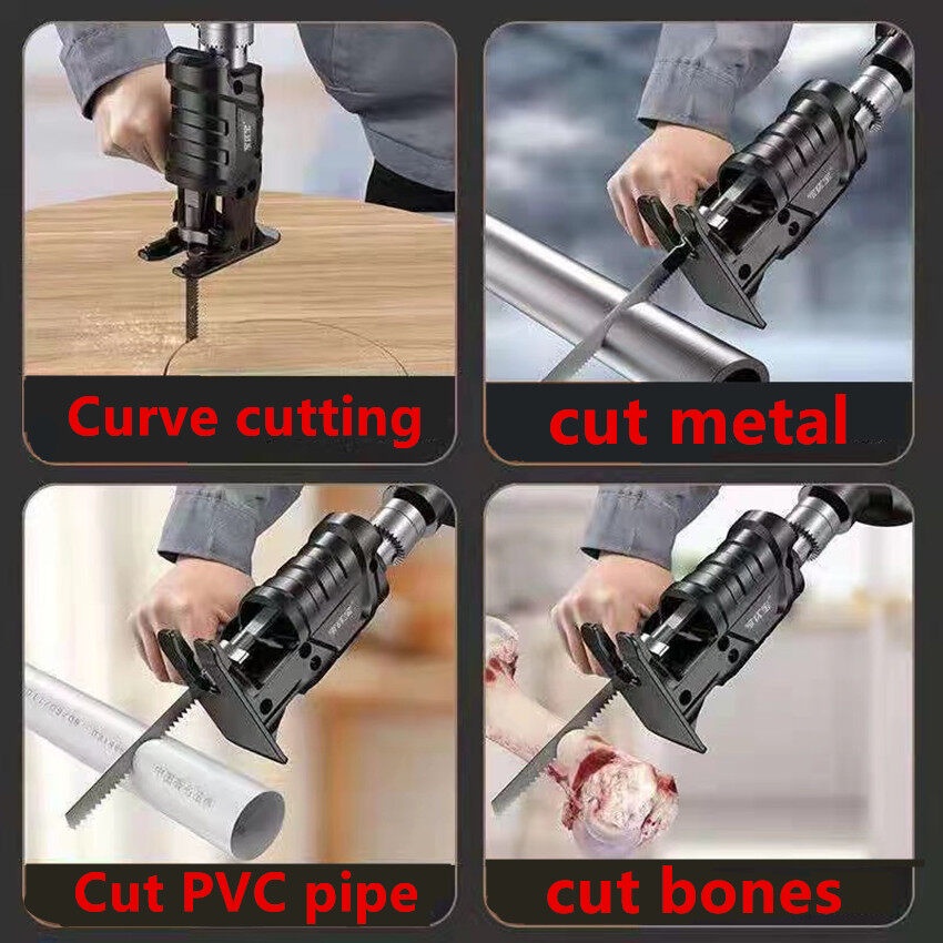 Tool superman adapter reciprocating Jigsaw / konektor electric drill jigsaw / gergaji bor jig saw recipro / saw drill