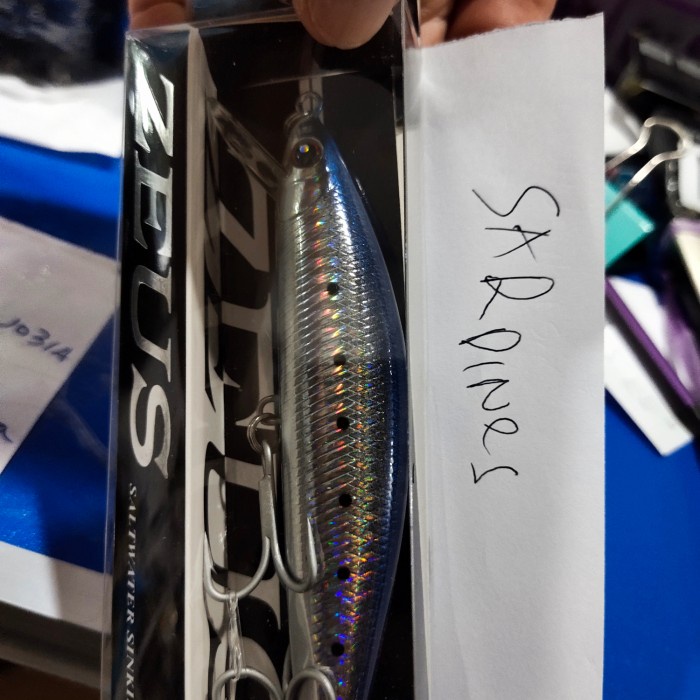 Umpan Pancing Umpan Lure Rf Zeus 38 Gr 120 Mm Lure Minnow