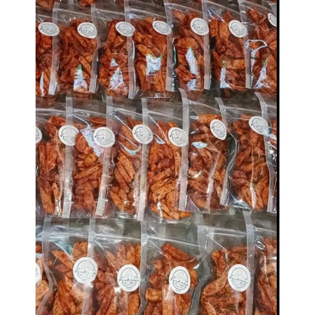 

Basreng pedas daun jeruk