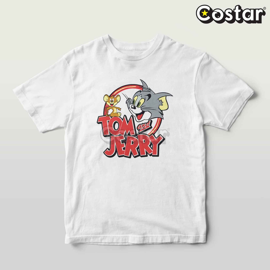 Kaos Tom And Jerry Bahan Combed Premium