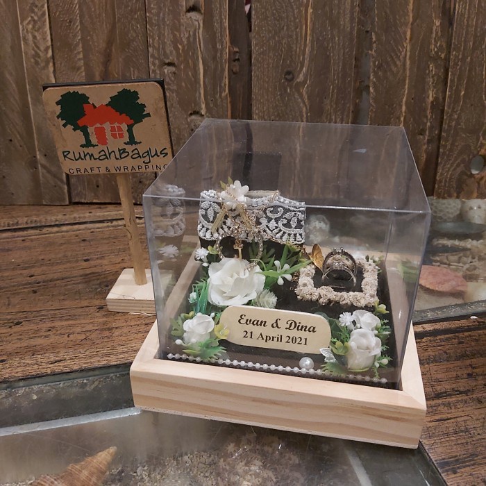 Mahar Kotak Mahar Perhiasan Rustic 16138