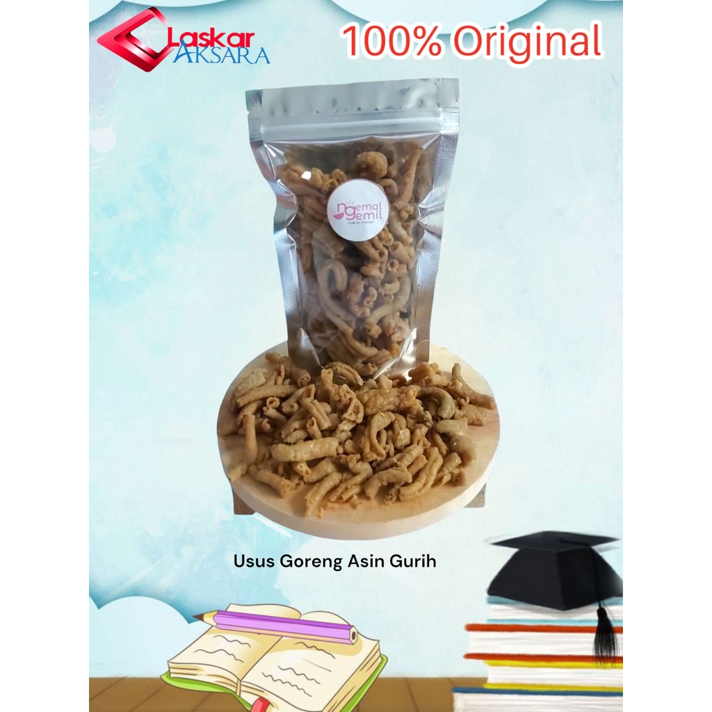 

Usus Goreng Rasa Asin Original Gurih / Premium