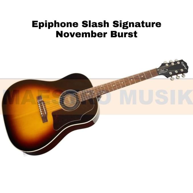 Epiphone Acoustic Electric - Slash Signature J45 Nov Burst Hardcase