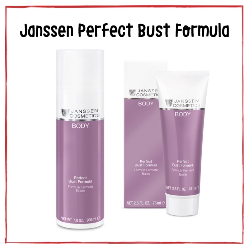 Janssen Cosmetics Perfect Bust Formula 75ml 200ml