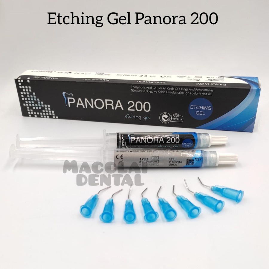 DENTAL ETCH / ETCHING GEL 37% PANORA 200 ETSA / ETCHA AKL